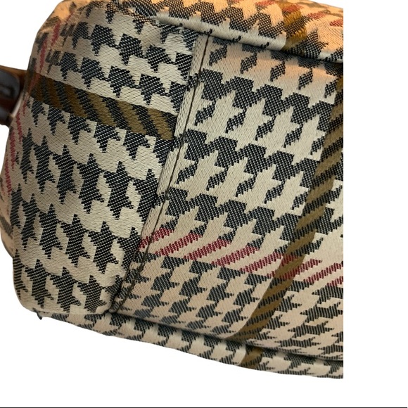 Ralph Lauren Houndstooth Cinch Tote Bag - Picture 9 of 12
